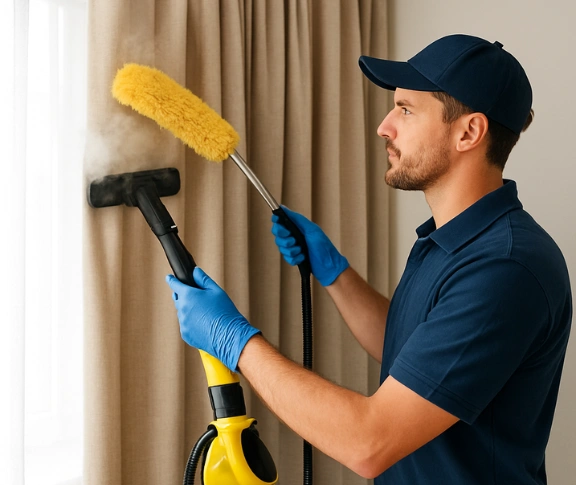 Trusted drapes cleaning technician Matty Curtain Cleaning woodpark-nsw QLD