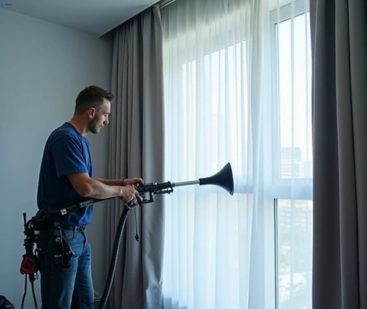 Professional drapes cleaning process tools Matty Curtain Cleaning woodpark-nsw